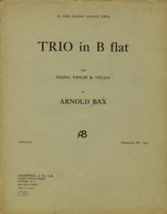 cover: Trio In B Flat, Arnold Bax, Violine