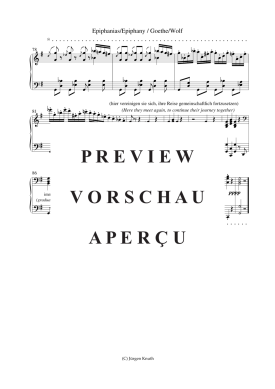 gallery: Epiphanias/Epiphany Lied Nr.48 , , (Klavier + Gesang)
