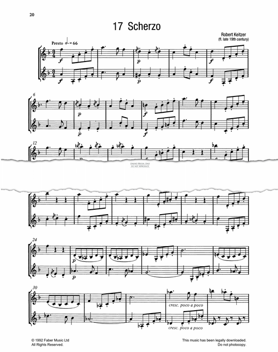 Product gallery: Page 1 of 1 Scherzo, Robert Keitzer