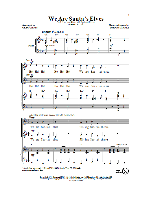 Produktbild zu: We Are Santa's Elves