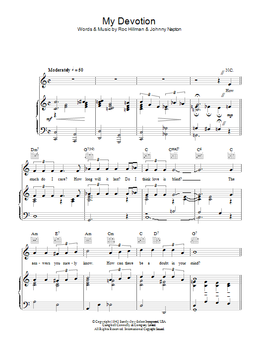 Product gallery: Page 1 of 1 My Devotion, Dinah Washington
