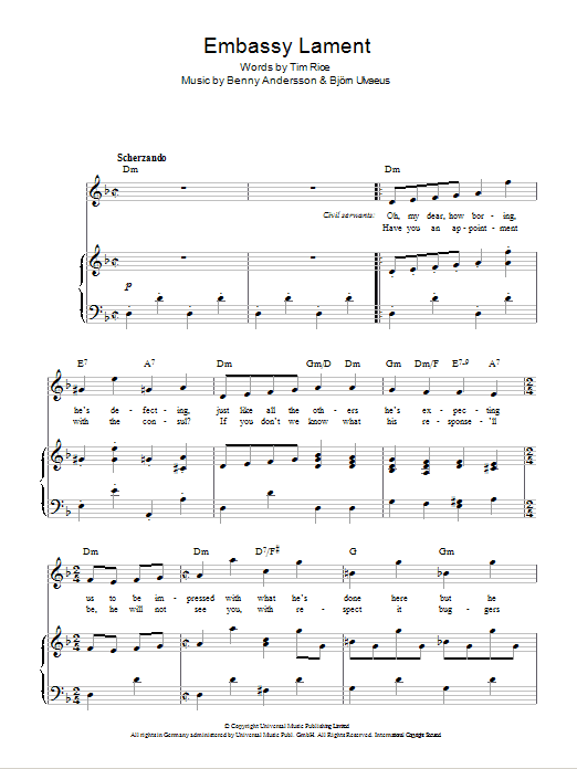 Produktbild zu: Embassy Lament