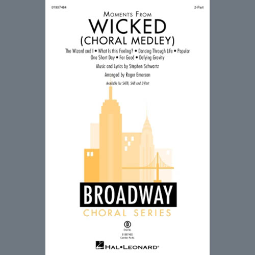 Produktbild zu: Moments from Wicked (Choral Medley) (arr. Roger Emerson)