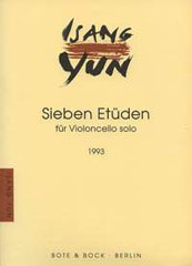 cover: Burlesque (7 Etudes, No. 4), Isang Yun