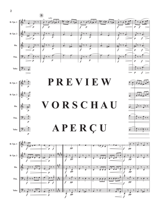 Produktgalerie: Seite 4 von 11 Funeral March of a Mariontte , , (Blechbläserquintett)
