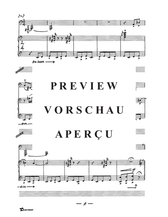 Product gallery: Page 19 of 21 Impromptu No 1 , , (tuba + piano)