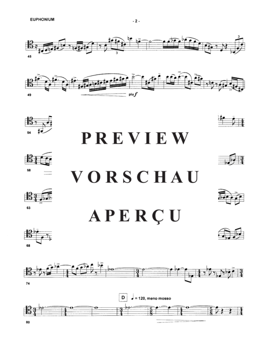 Product gallery: Page 19 of 21 Rendezvous with a Dream , , (euphonium + piano)