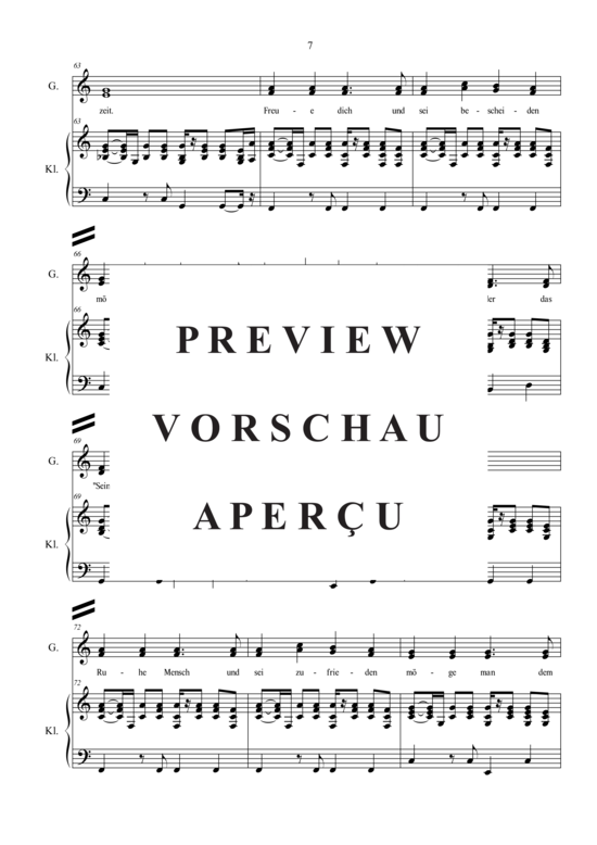 Product gallery: Page 11 of 17 Weihnachtsfreud , , (voice + piano)