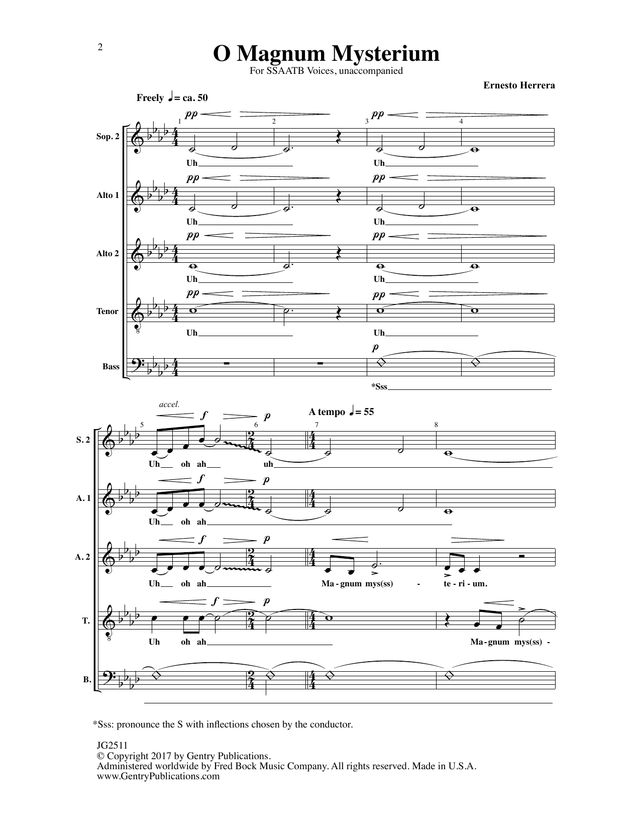 Produktgalerie: Seite 1 von 1 O Magnum Mysterium, Ernesto Herrera, Chor