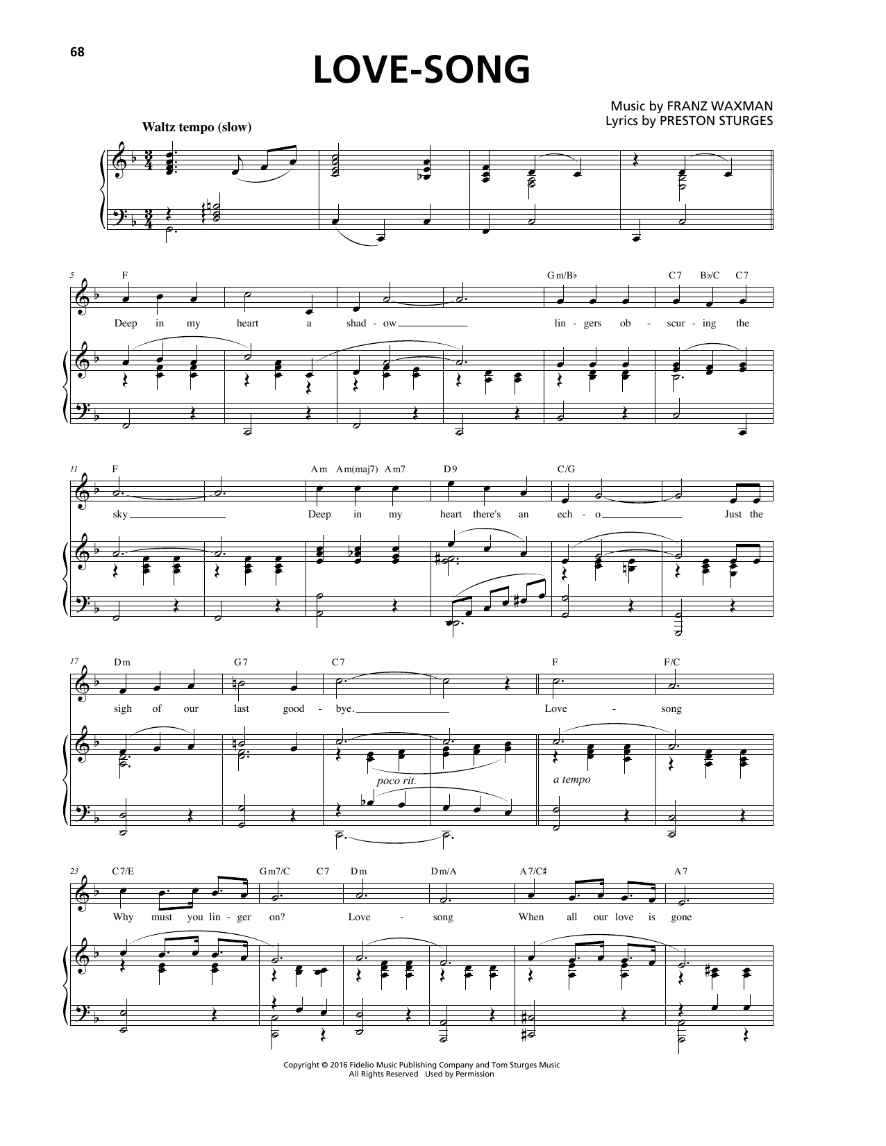 Produktbild zu: Love-Song