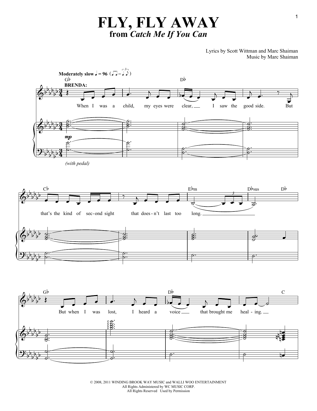 Produktbild zu: Fly, Fly Away (from Catch Me If You Can)