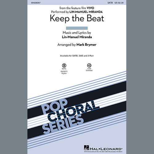 cover: Keep The Beat (from Vivo) (arr. Mark Brymer), Lin-Manuel Miranda