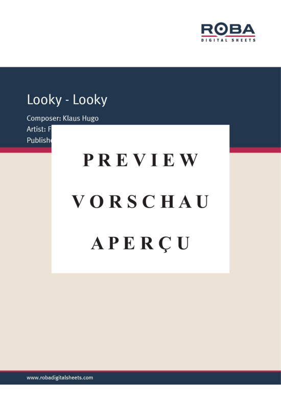 Product gallery: Page 2 of 4 Looky-Looky , , Piano and Voice