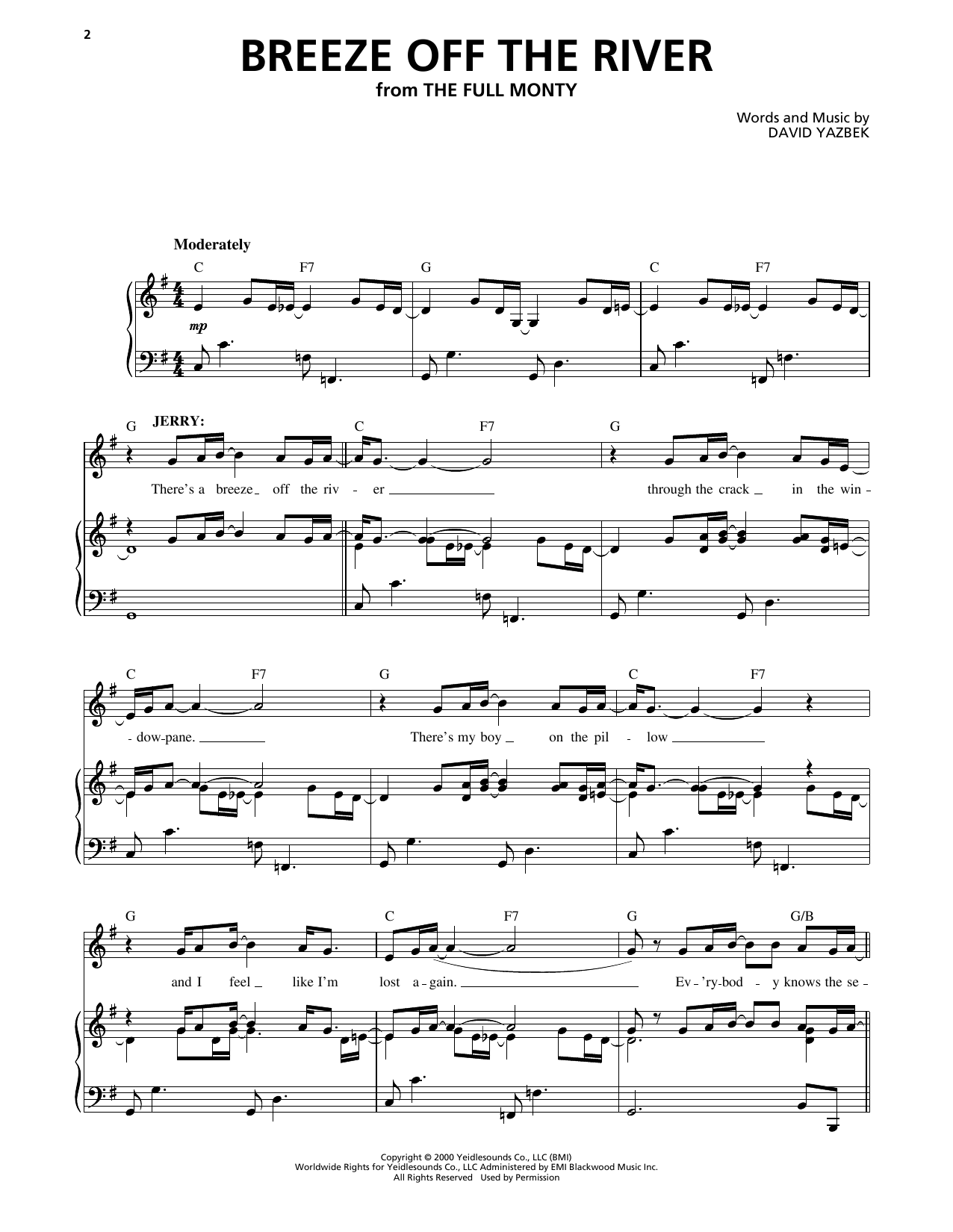 Produktbild zu: Breeze Off The River (from The Full Monty)