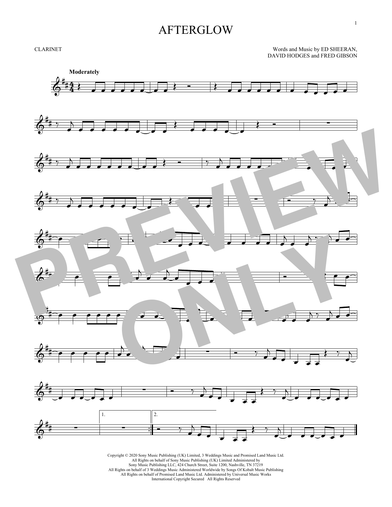 Product gallery: Page 1 of 1 Afterglow, Ed Sheeran