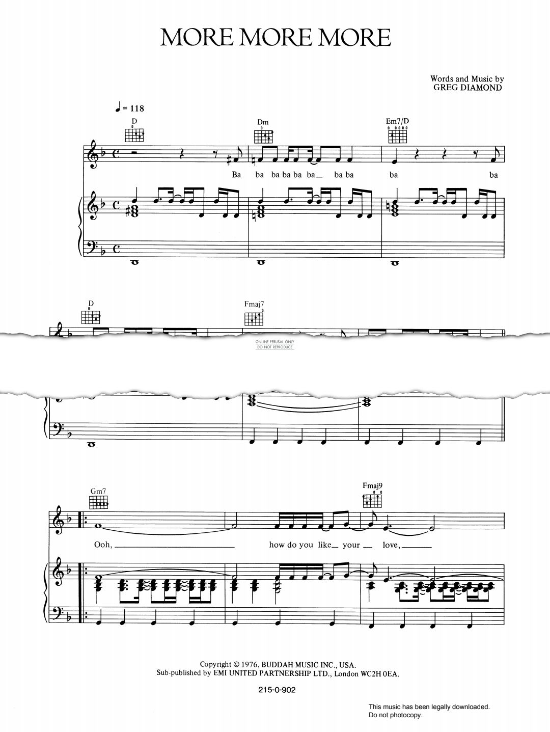 Produktbild zu: More, More, More