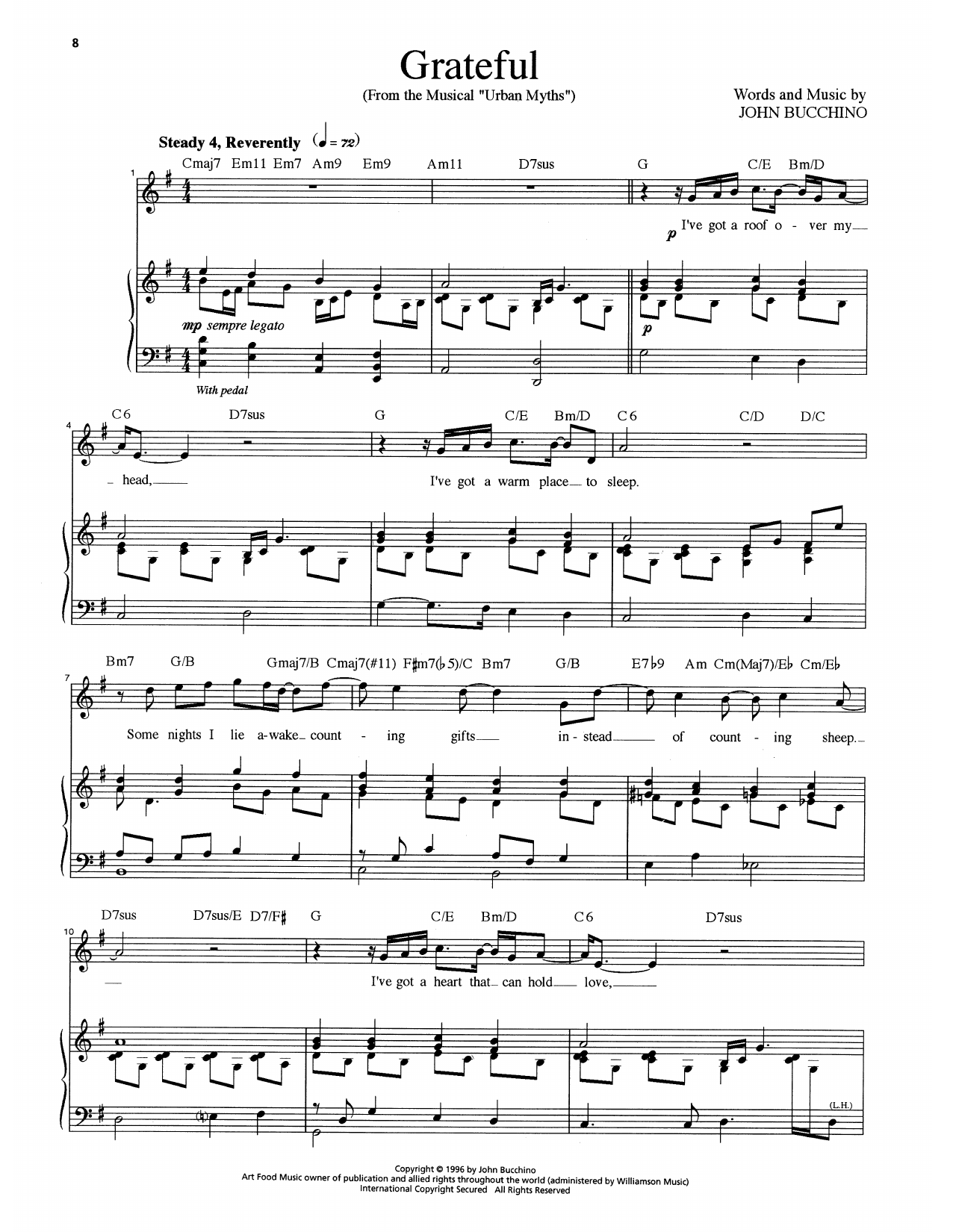 Produktgalerie: Seite 1 von 1 Grateful, John Bucchino, Gesang, Klavier