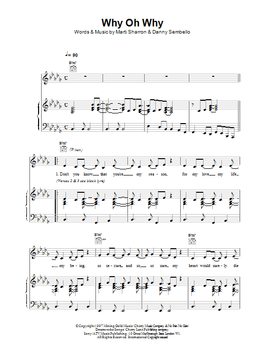 Produktbild zu: Why Oh Why