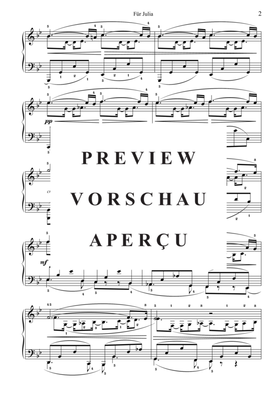 Produktgalerie: Seite 3 von 4 Für Julia , , Klavier Solo