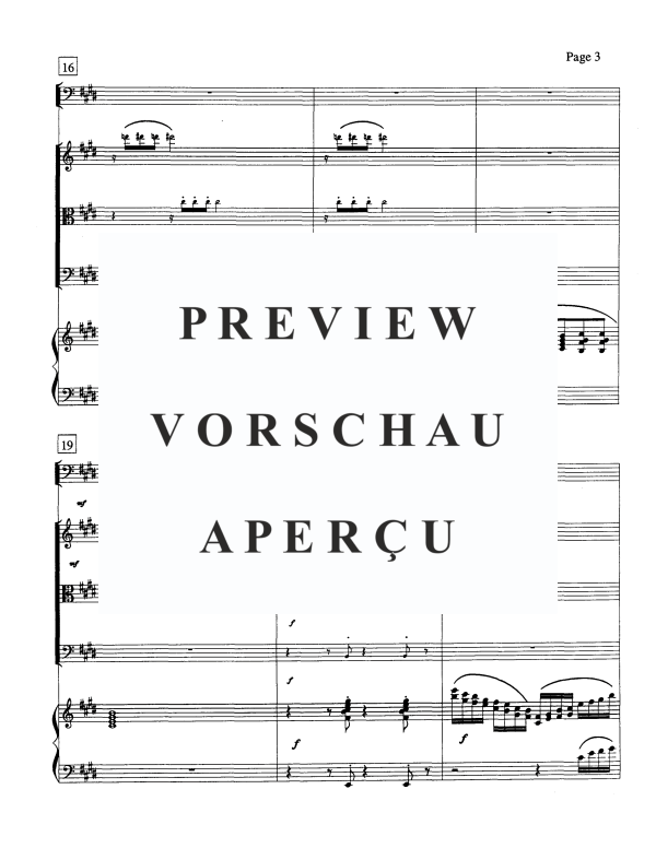 Produktgalerie: Seite 6 von 11 Concertino No. 1 - 4 Movements, , Gemischtes Ensemble Tuba, Violine, Viola, Violoncello und Klavier
