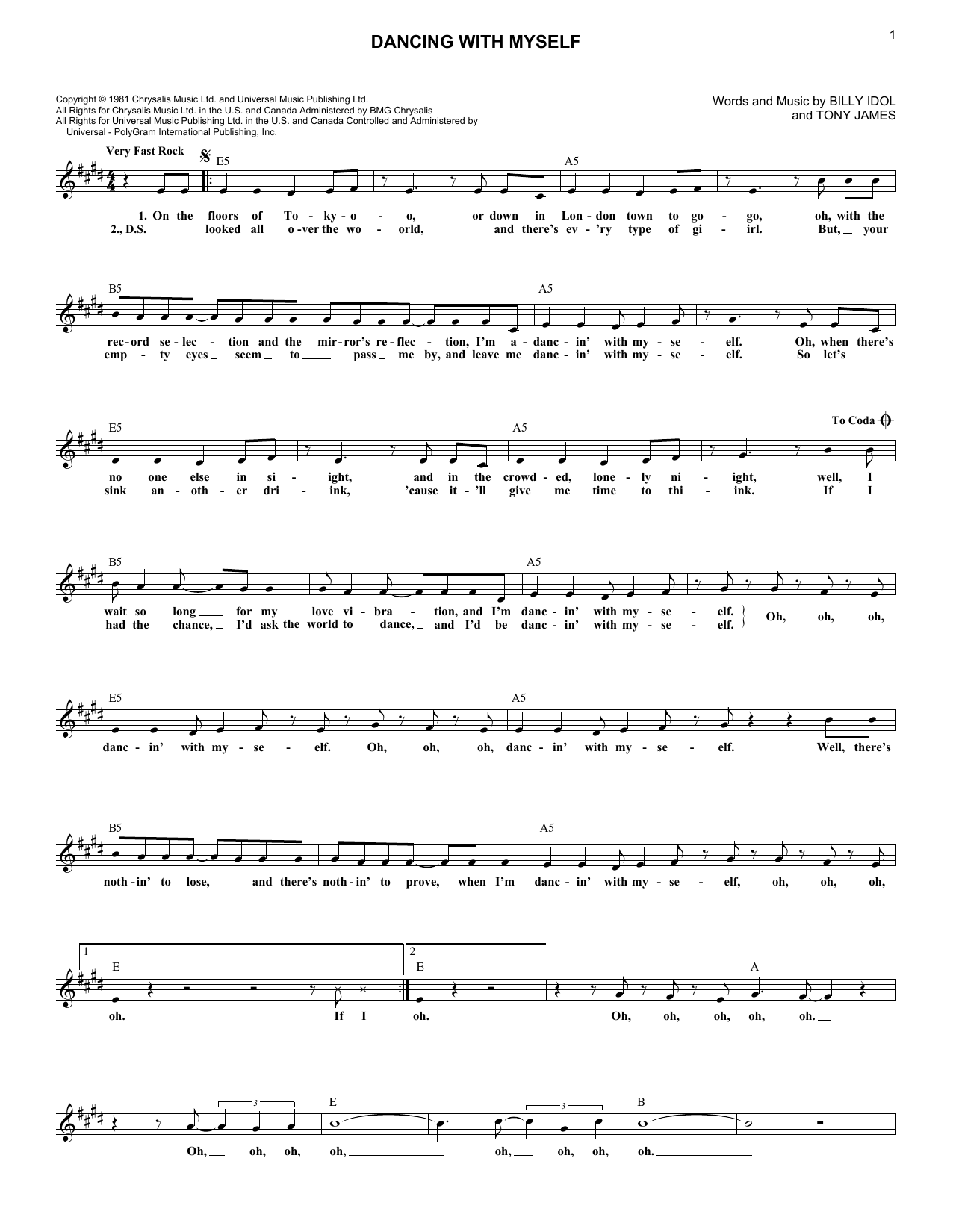 Produktbild zu: Dancing With Myself