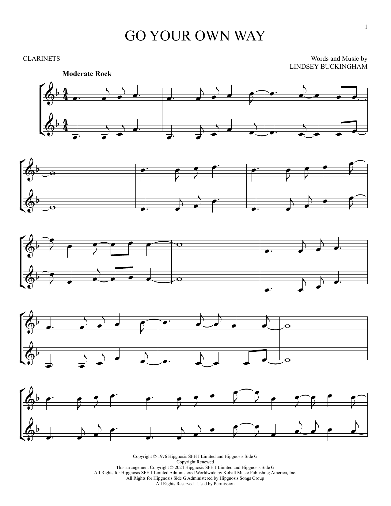 Product gallery: Page 1 of 1 Go Your Own Way, Fleetwood Mac