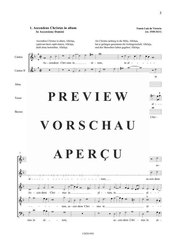 gallery: Fünfstimmige Motetten und Antiphonen, , (Gemischter Chor)