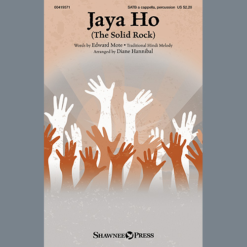 cover: Jaya Ho (The Solid Rock) (arr. Diane Hannibal), Edward Mote, Chor