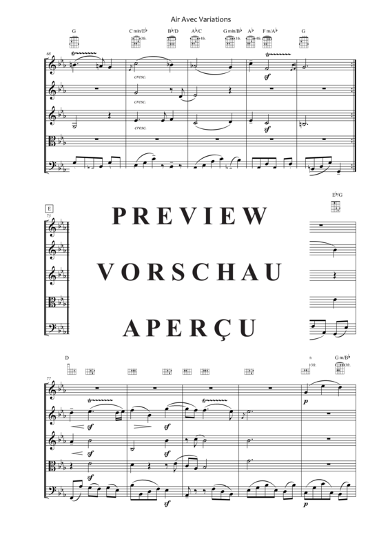Produktgalerie: Seite 6 von 21 Air avec Variations , , (Quintett flexible Besetzung)