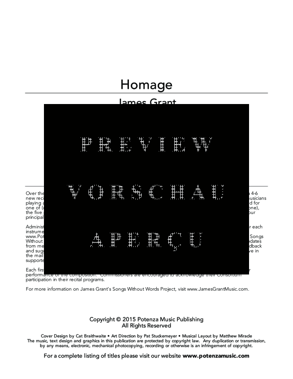 Product gallery: Page 3 of 11 Homage, , (Tuba Quartett EETT)