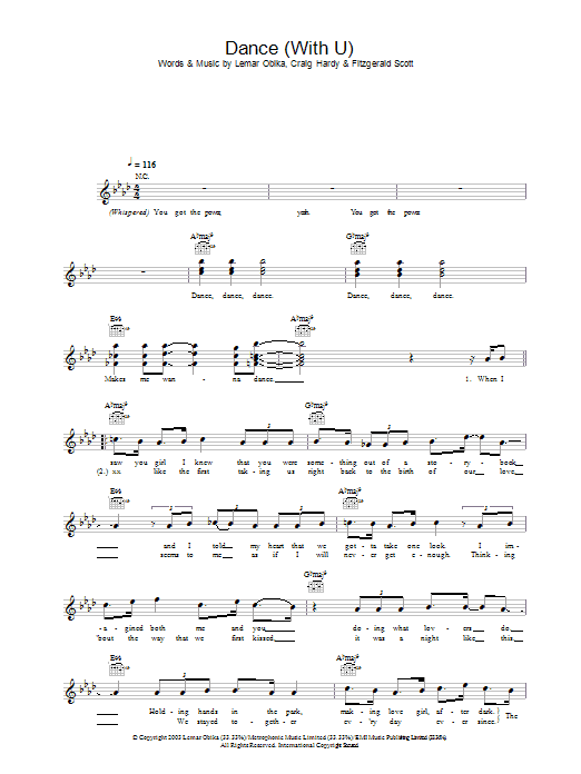 Produktbild zu: Dance (With U)