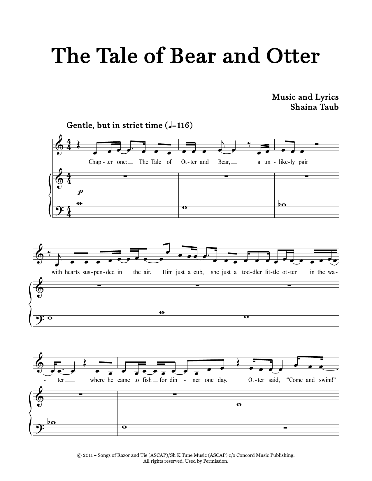 Produktbild zu: The Tale Of Bear And Otter