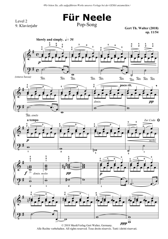Produktbild zu: Für Neele Gert Walter
