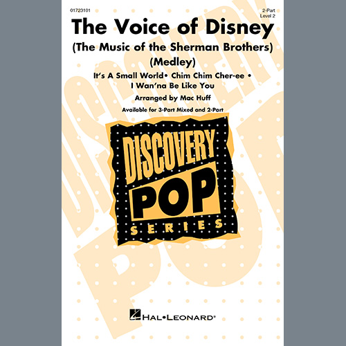 Produktbild zu: The Voice of Disney (The Music of the Sherman Brothers) (Medley) (arr. Mac Huff)