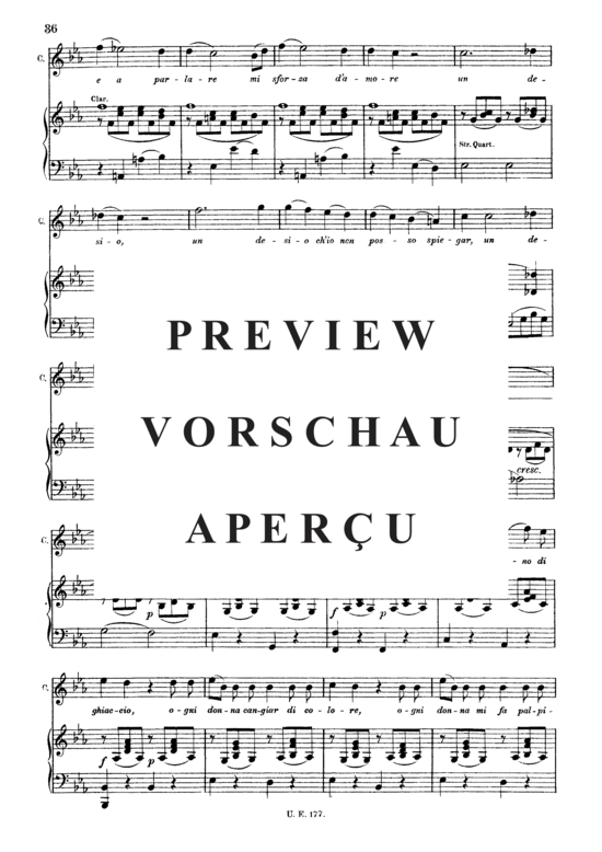 Product gallery: Page 3 of 5 Non so piu cosa son, cosa faccio, , Soprano/Mezzo Solo and Piano