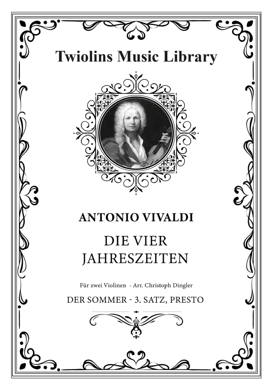 Produktbild zu: Die vier Jahreszeiten, Konzert Nr. 2 - Der Sommer - 3. PrestoThe Twiolins