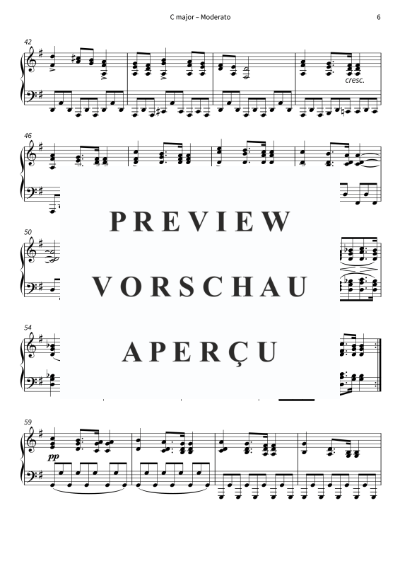 Produktgalerie: Seite 8 von 11 Moments musicaux D 780 (op. 94) - Six Romantic Character Pieces for Piano, , Klavier Solo