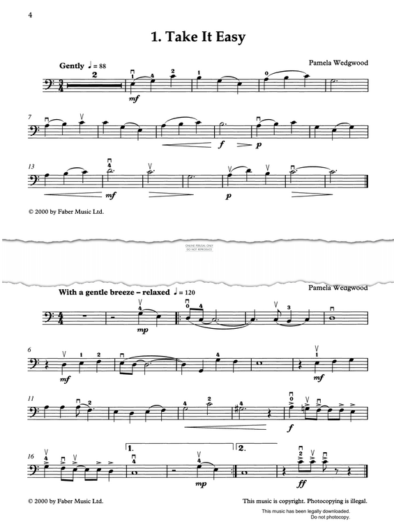 Produktgalerie: Seite 1 von 1 Take It Easy, Pam Wedgwood, Klavier, Violoncello