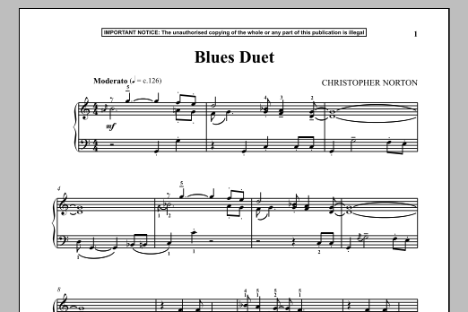 Product gallery: Page 1 of 1 Blues Duet, Christopher Norton