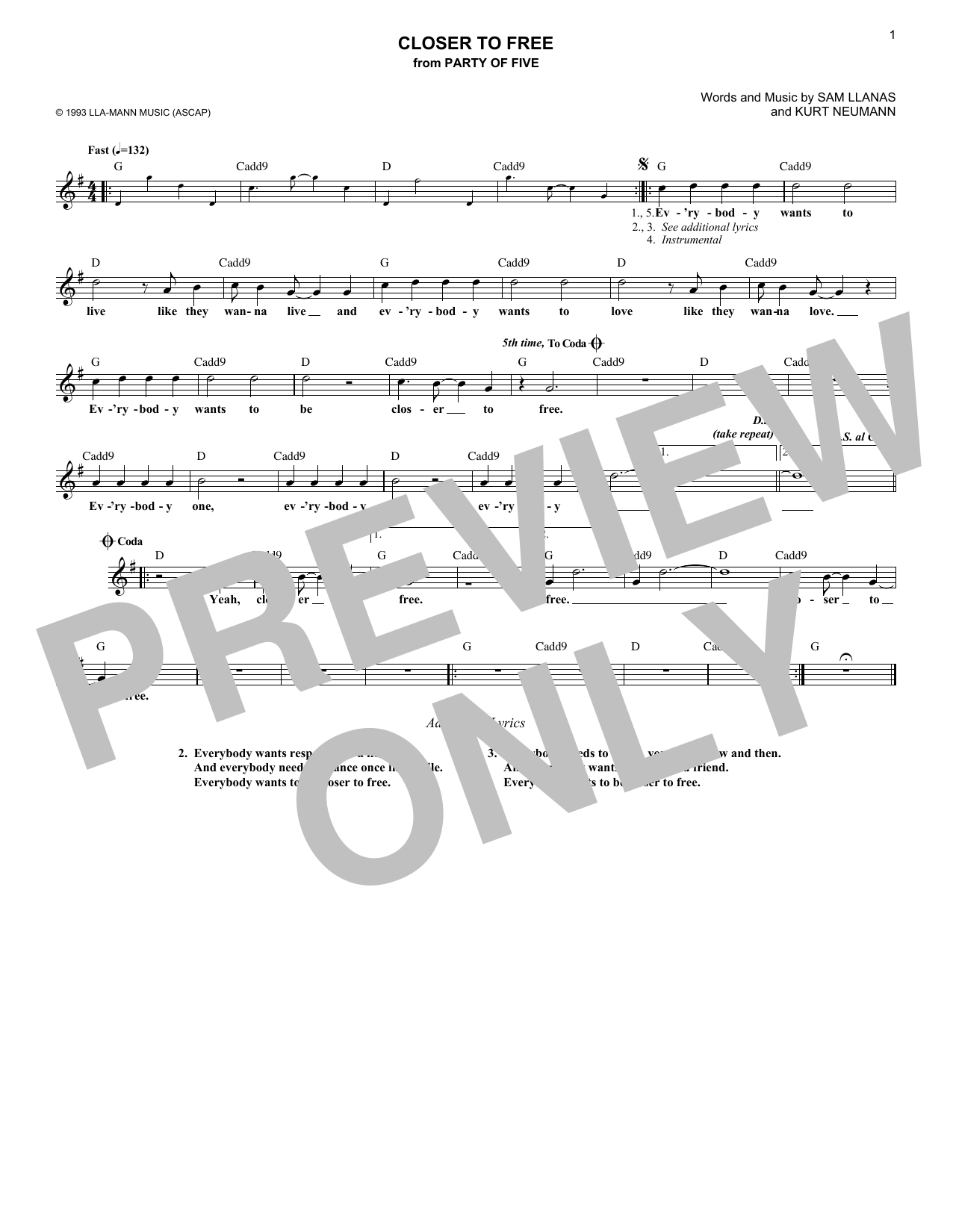 Produktbild zu: Closer To Free