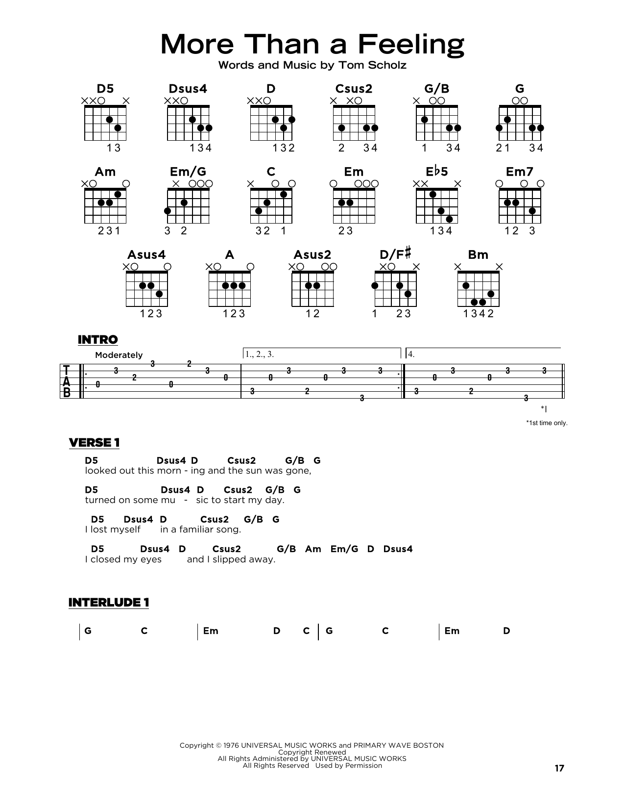 Produktbild zu: More Than A Feeling
