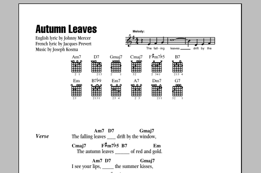 Produktbild zu: Autumn Leaves