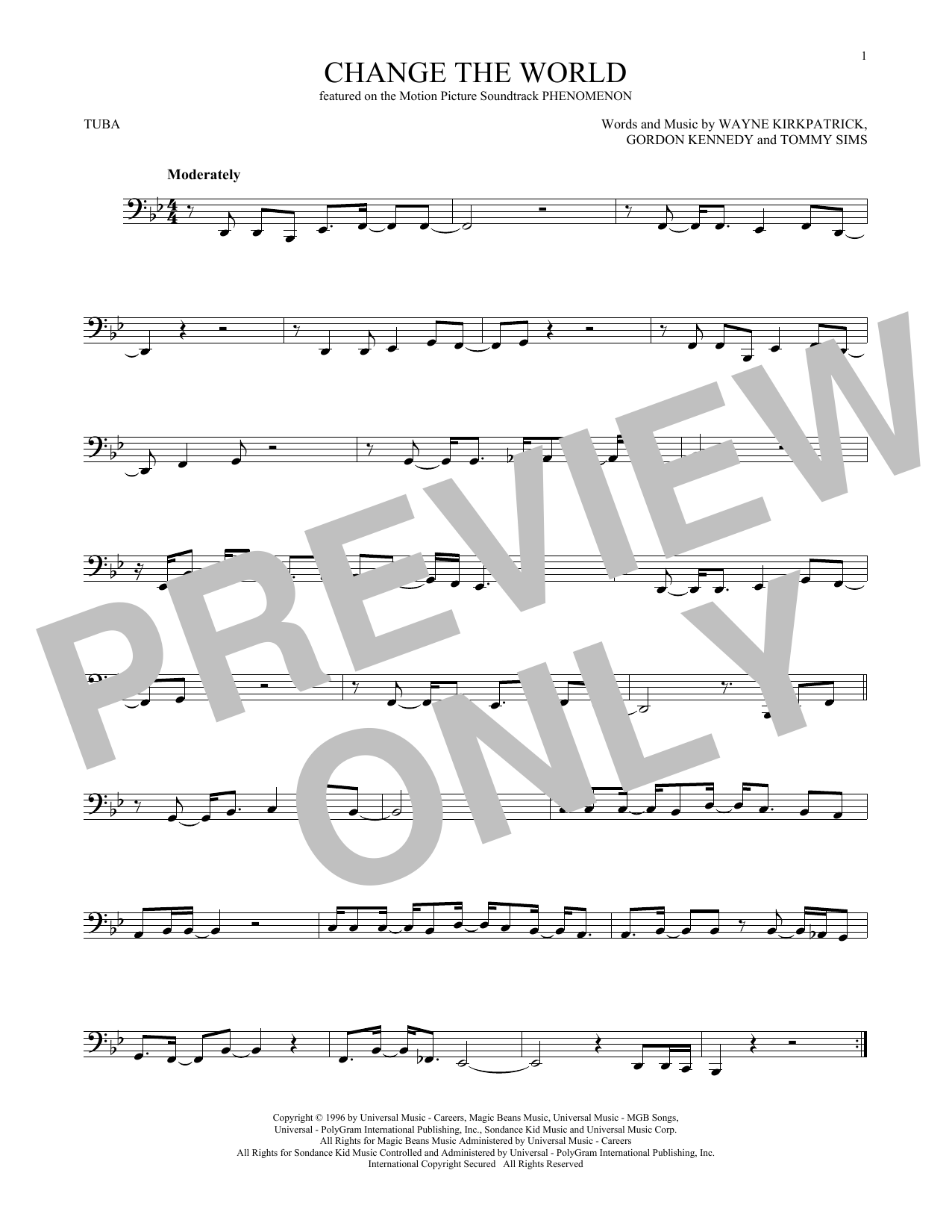 Product gallery: Page 1 of 1 Change The World, Eric Clapton