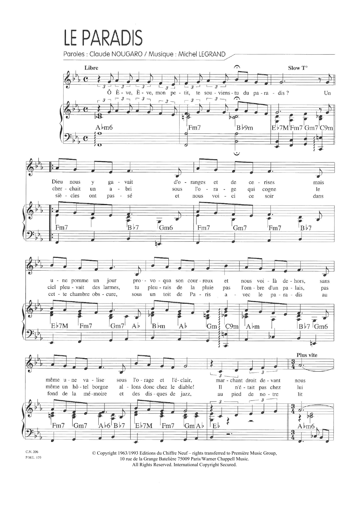 Produktbild zu: Le Paradis