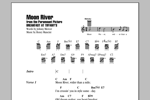 Product gallery: Page 1 of 1 Moon River, Henry Mancini