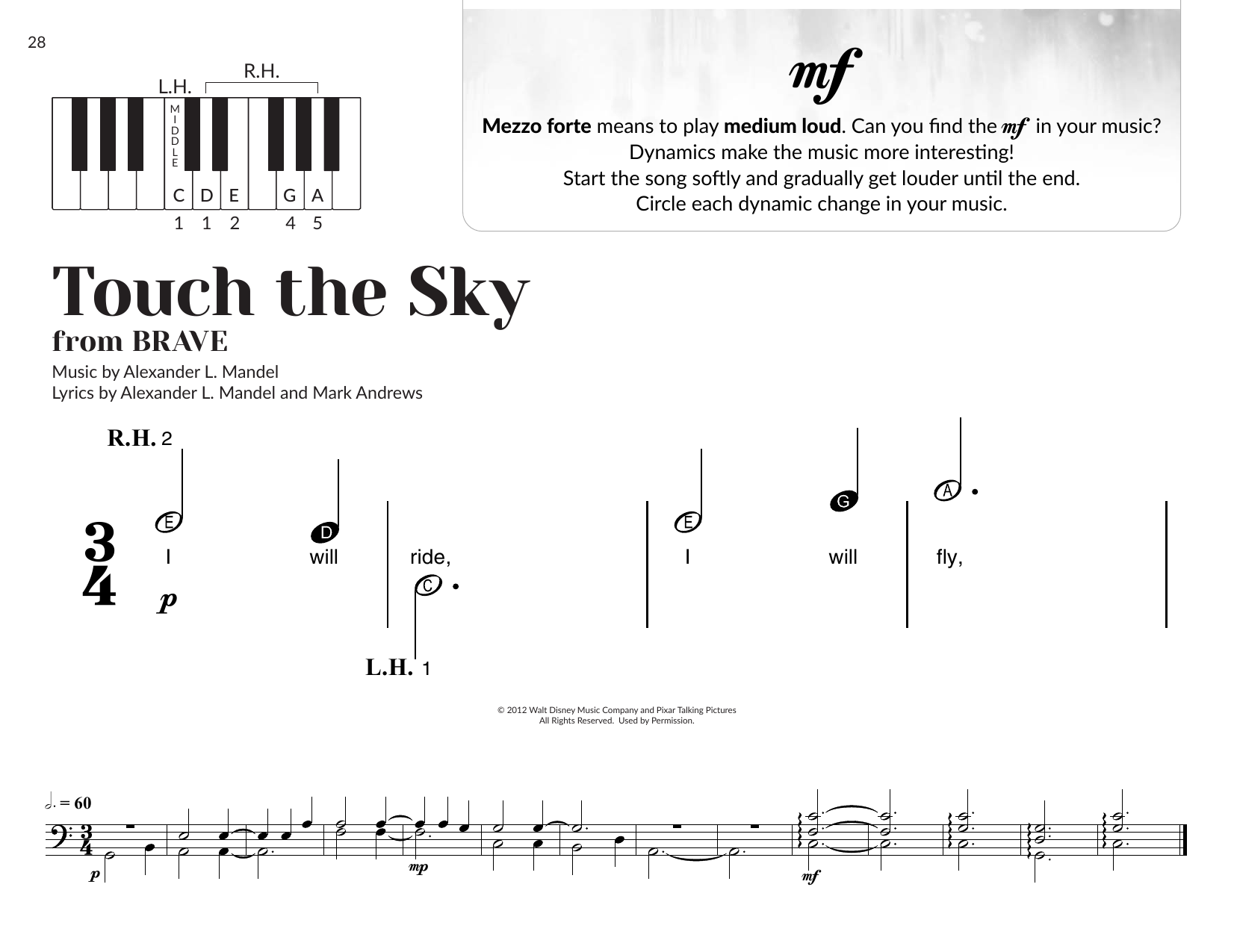 Product picture to: Touch The Sky (from Brave)