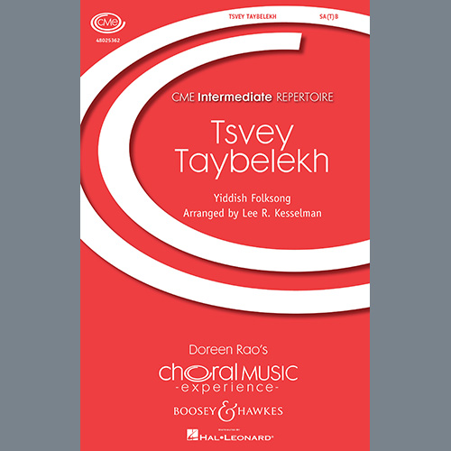 cover: Tsvey Taybelekh (The Two Doves) (arr. Lee R. Kesselman), Yiddish Folksong, Chor