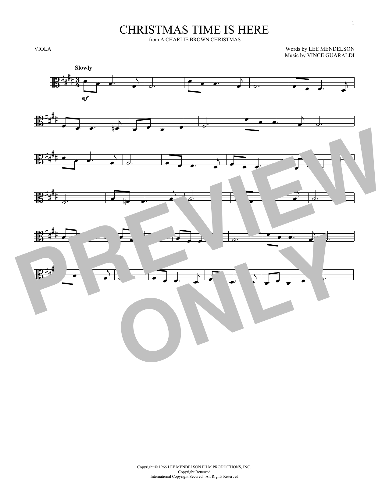 Product gallery: Page 1 of 1 Christmas Time Is Here, Vince Guaraldi