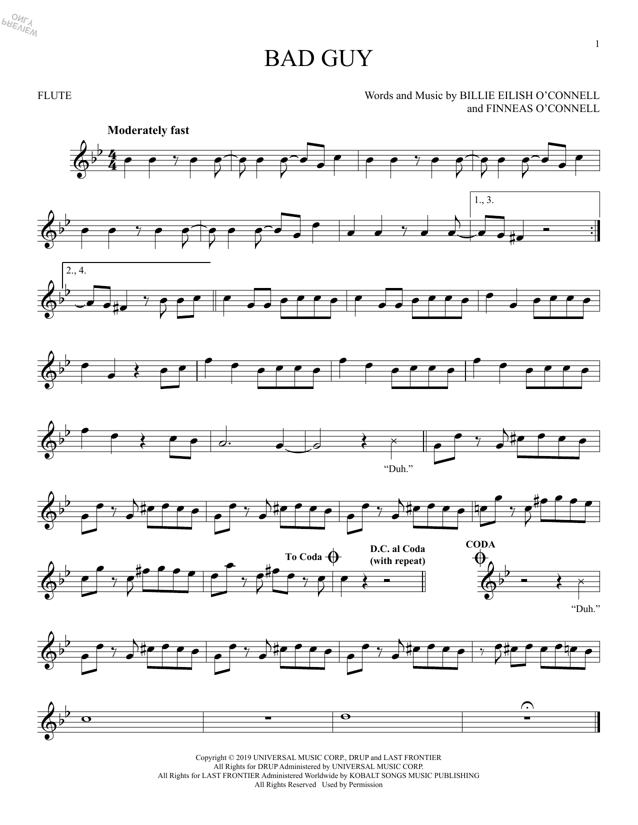 Product gallery: Page 1 of 1 bad guy, Billie Eilish