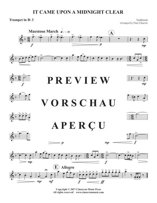 Product gallery: Page 8 of 14 It Came Upon a Midnight Clear , , (Trumpet ensemble 1-9 trumpets)